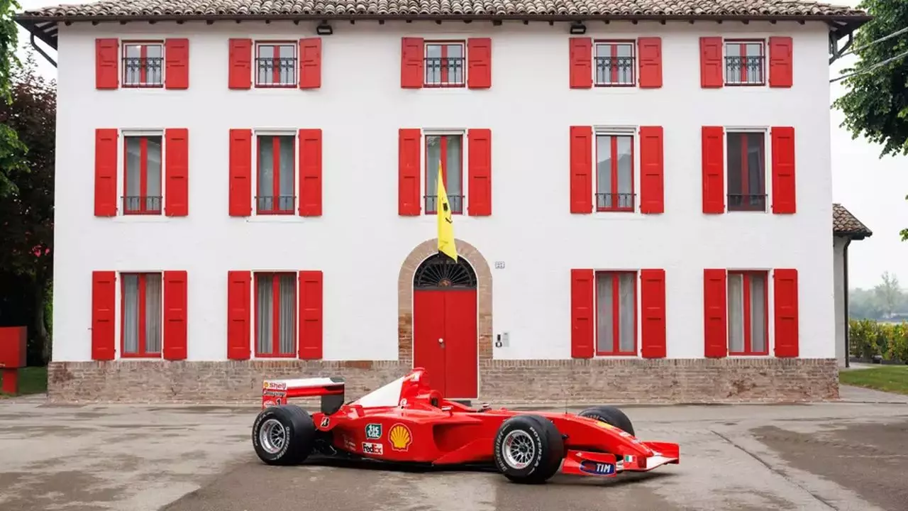 Ferrari F2001 2001 года выпуска «Жемчужина Шумахера»